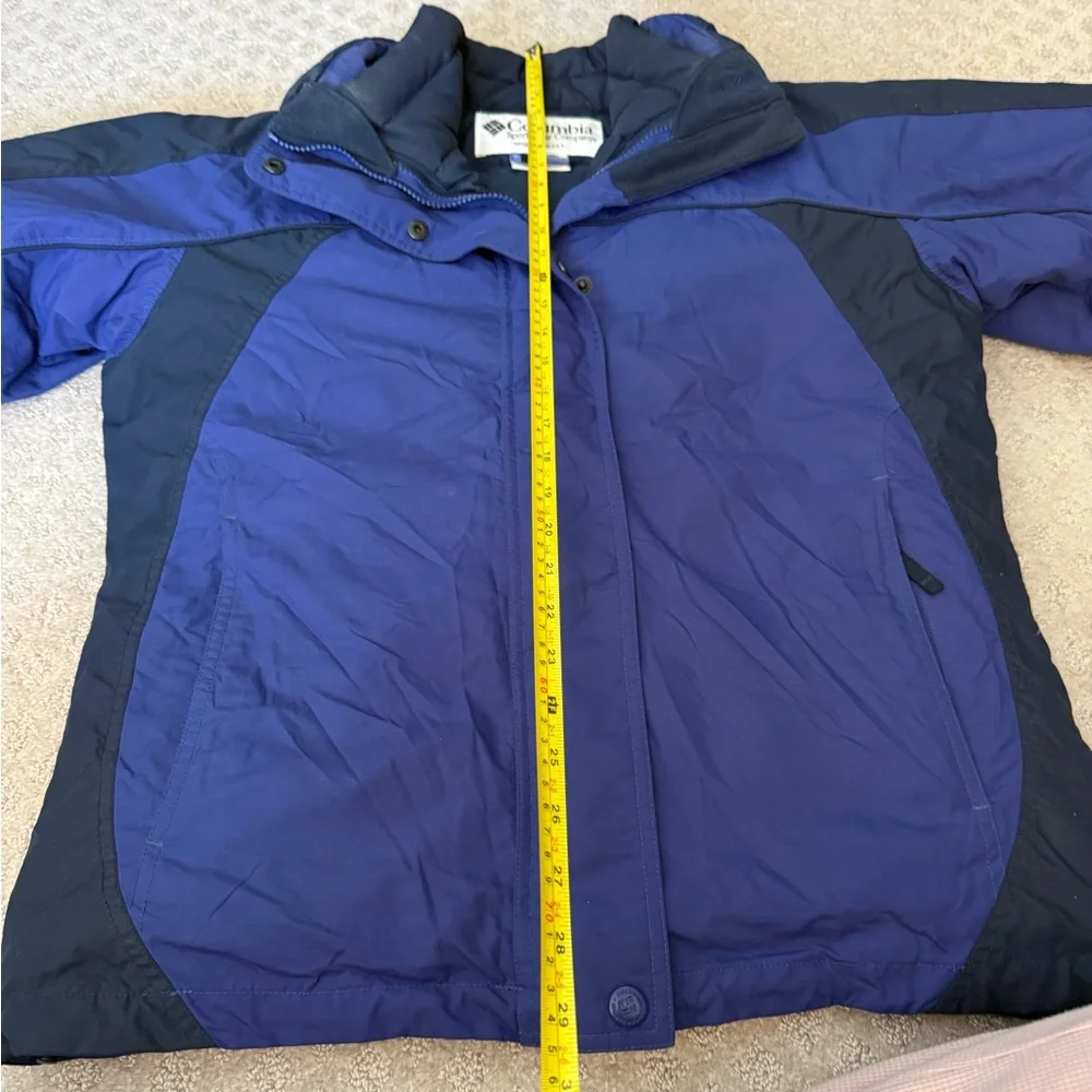 Columbia Women Interchange Double Lined Down Insulated Winter Coat Cold Weather